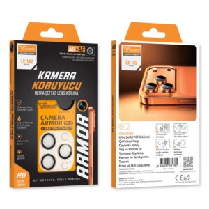 Lucatech LX-142 AR+AF Armor Safir Kamera Lens Koruyucu